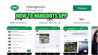 how to use hangouts app details in hindi, kaise use kare hangouts screenshot 2