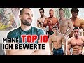 Meine TOP 10 FITNESSYOUTUBER / Wer hat den besten Körper?