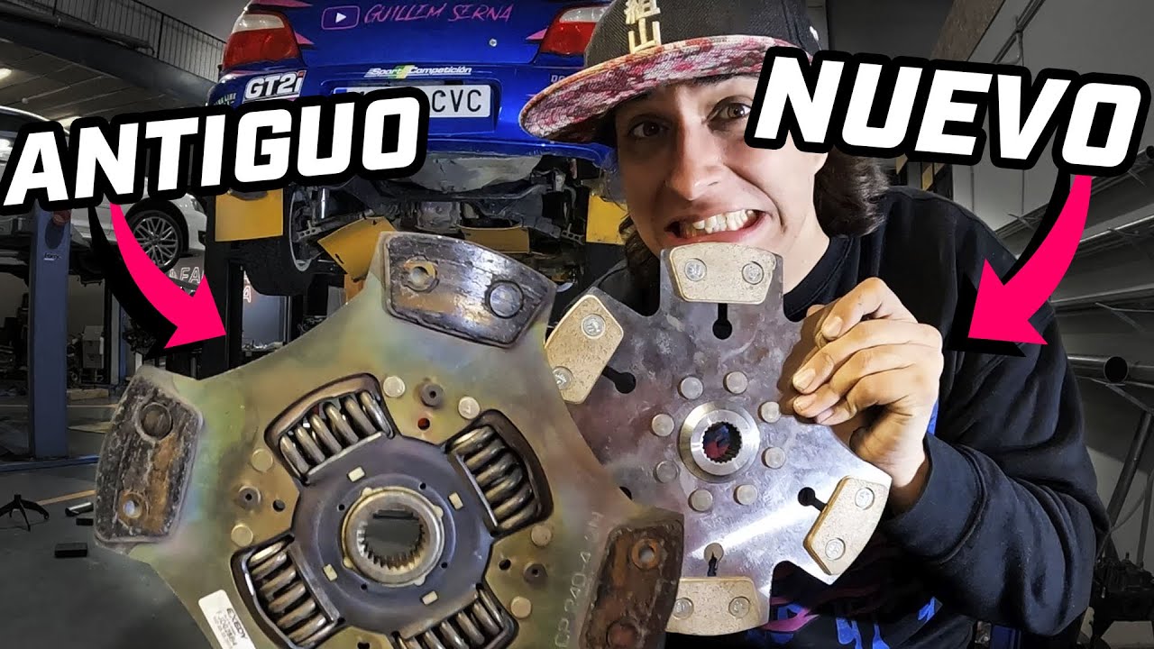 cambiamos el EMBRAGUE del SUBARU y nos encontramos esto 💥