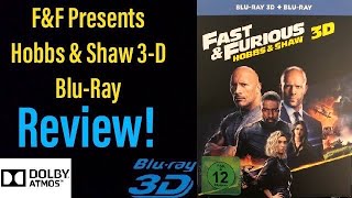 “Hobbs & Shaw” (2019) 3-D Blu-Ray Review!