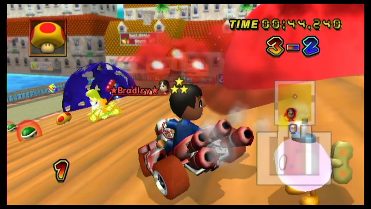 Mario Kart Wii - Team863 Funroom - Online Racing and Battle - Item Rain Mode