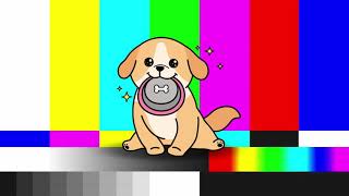 TV Glitch Cute Doggo