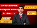 Class 12 Maths Derivatives Crash Course 🔥 Silent Comeback Batch (NEB Board)