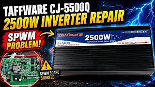 Taffware CJ-5500Q (2500W) SPWM Issues