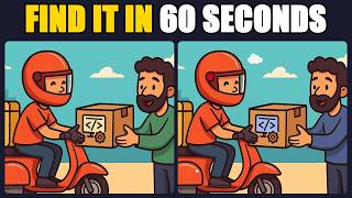 If you find all the differences, your IQ is above average| Spot the Difference challenge| 5 Rounds