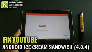 Cara Buka Aplikasi Youtube Di android Ice Cream Sandwich (4.0.4) Samsung Galaxy Tab 10.1 P7500 screenshot 3