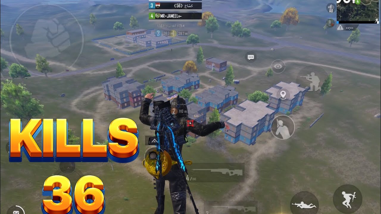 36 KILLS PUBG Mobile My game video - YouTube