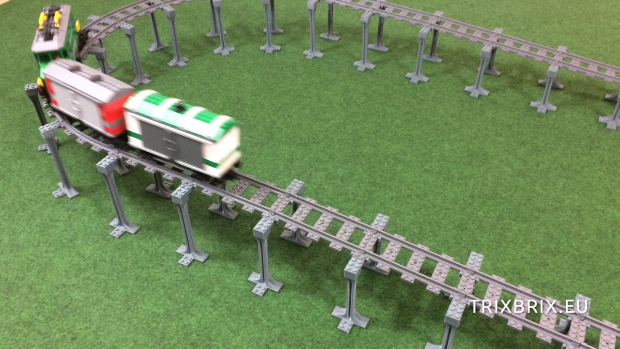 Build Inclines and Bridges for your Lego Train Track layouts -