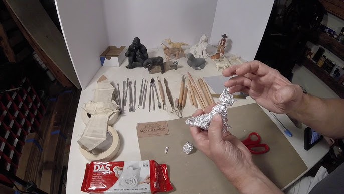 Sculpting a Dog in Air Dry Clay · Art Prof