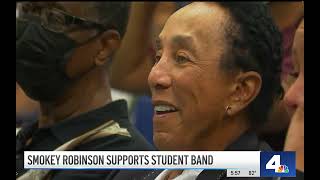 Smokey Robinson Delivers One Million Dollars to Music Will in Support of South LA School