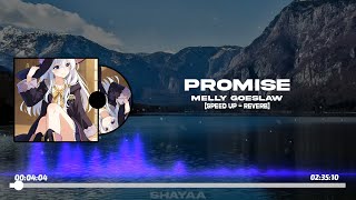 Melly Goeslaw - Promise (Speed Up - Reverb) || lirik video