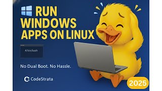 I Found a Better Way to Run Windows Apps on Linux! BASH SCRIPTING (No Dual Boot) | CodeStrata