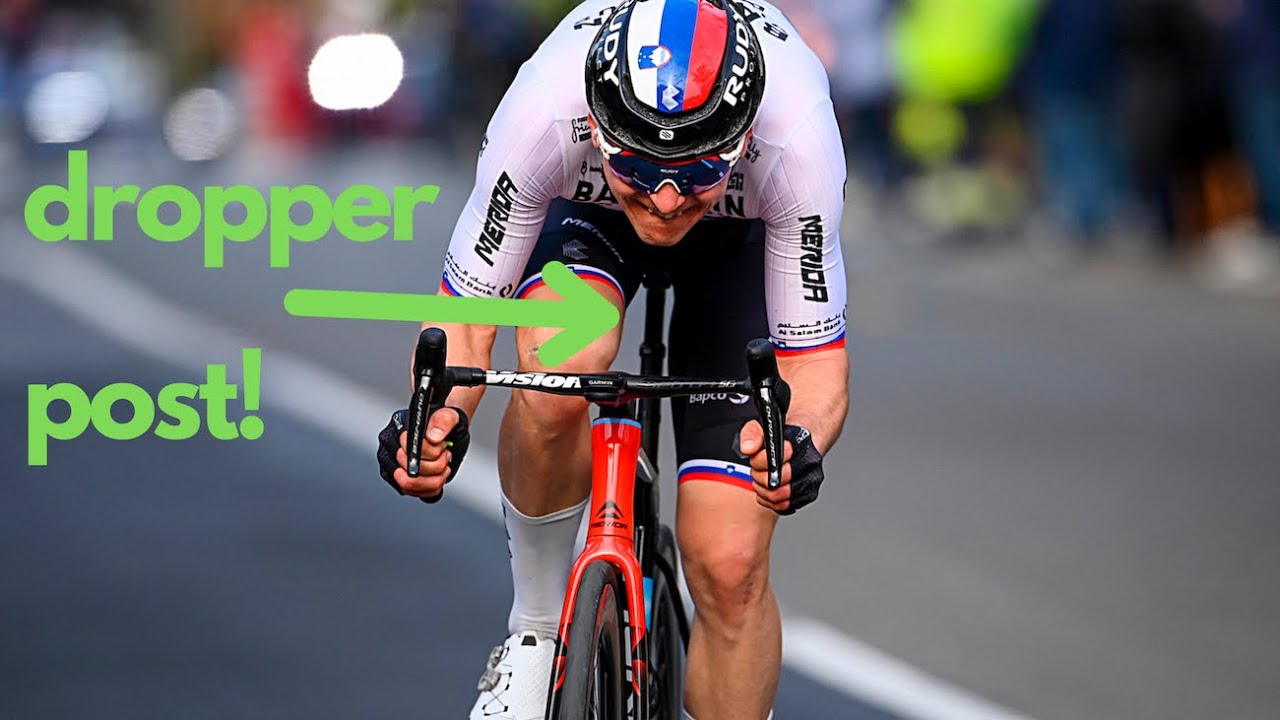Matej Mohorič Wins Milan San Remo on Dropper Post! YouTube