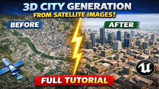 3D City Generation from Satellite Images in Esri CityEngine | Full Tutorial screenshot 2