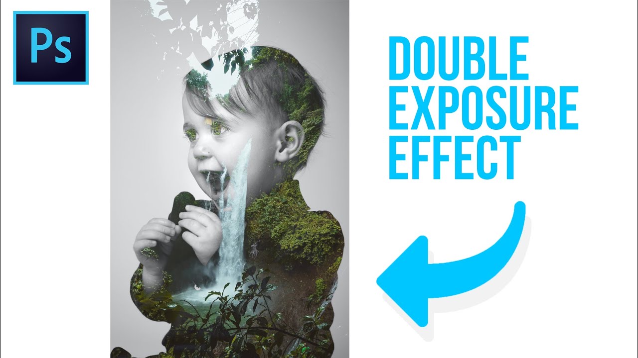 Double Exposure Effect Photoshop Tutorial - YouTube