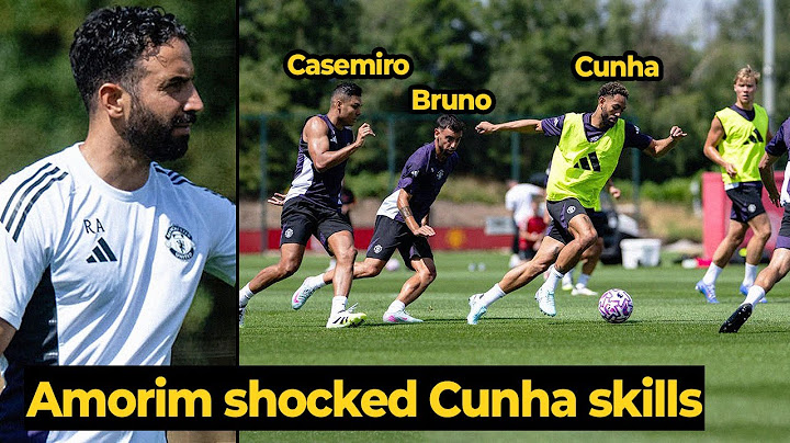Amorim shocked as Cunha trolls Bruno, Casemiro & Mazraoui on day two training at Carrington