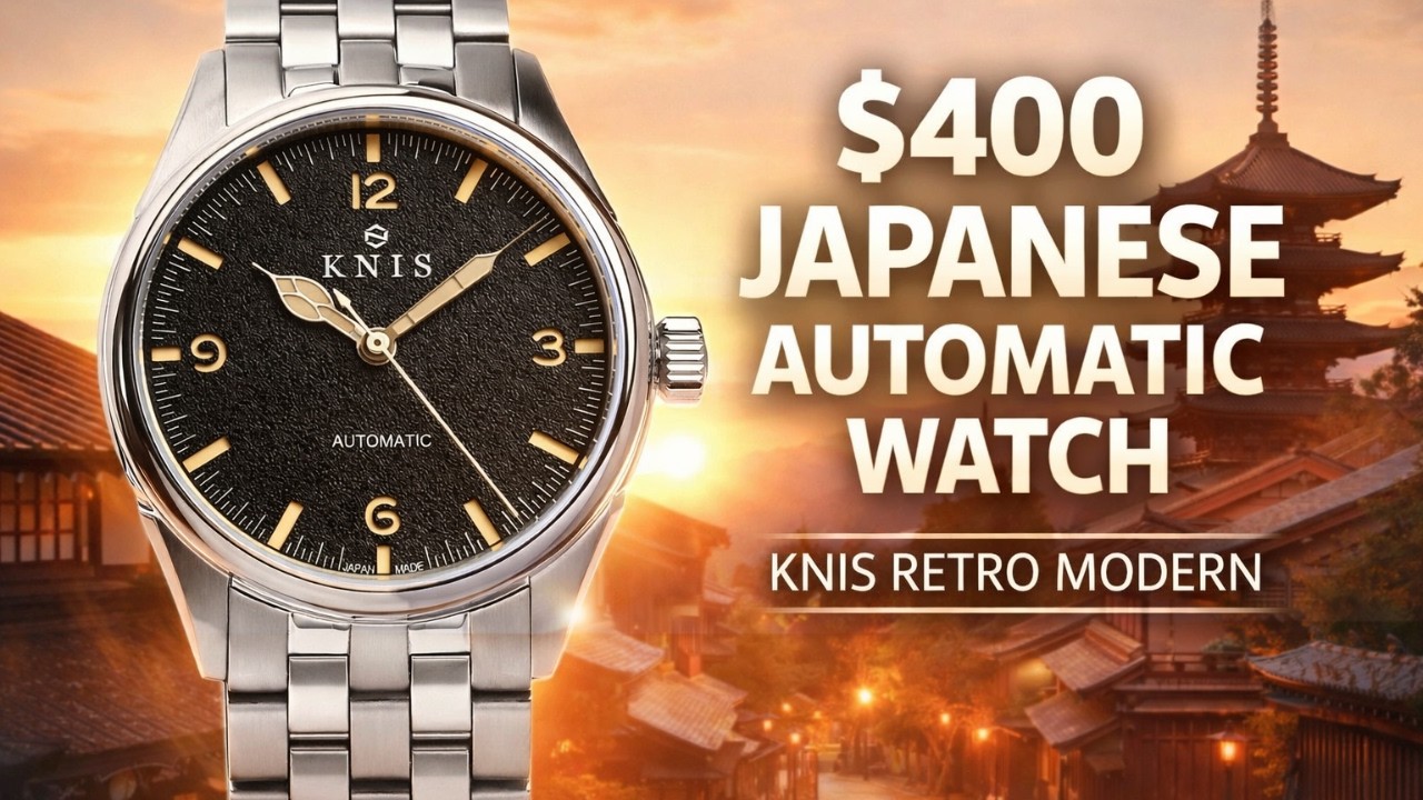 Is This The Perfect $400 Japanese Automatic? KNIS Retro Modern