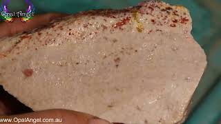 152g Untreated Rainbow Matrix Opal Rough