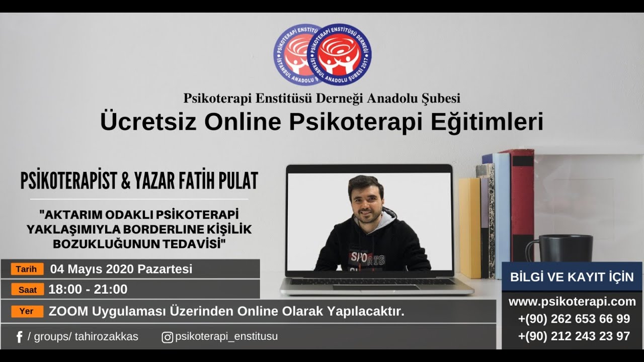 Psikoterapist & Yazar Fatih PULAT-