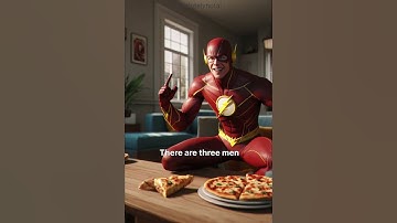 The Flash Vs Deadpool _ Quiz 9/ Pizza Challenge/ Ai Edition/ #ai #aiart #aishorts