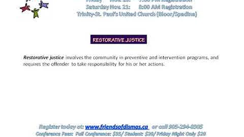 Rev. Dale Lang to Keynote the Restorative Justice ...