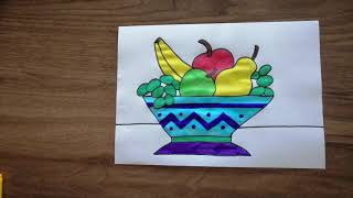 Meyve Sepeti Çizimi Meyve Çizimleri