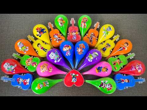 Looking For Paw Patrol Clay With Slime Coloring: Ryder, Chase, Marshall,...Satisfying ASMR Video
