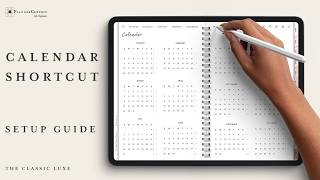 How to Install the PlannerCentric Calendar & Reminders Shortcut | The Classic Luxe Digital Planner