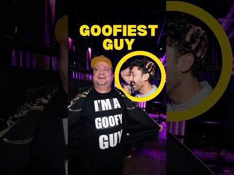 I FOUND THE GOOFIEST GUY