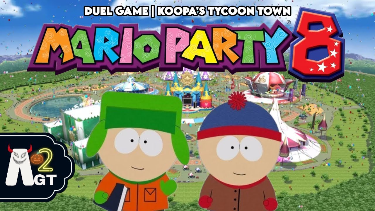 Stan & Kyle play Mario Party 8 (GameCube Controller Mod)