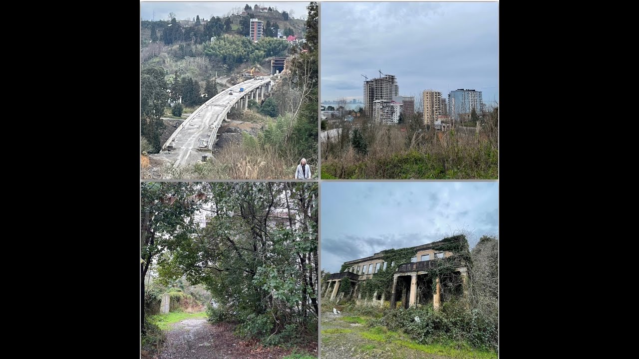 Красивые и тихие места для отдыха в Махинджаури , Батуми 2024 - YouTube