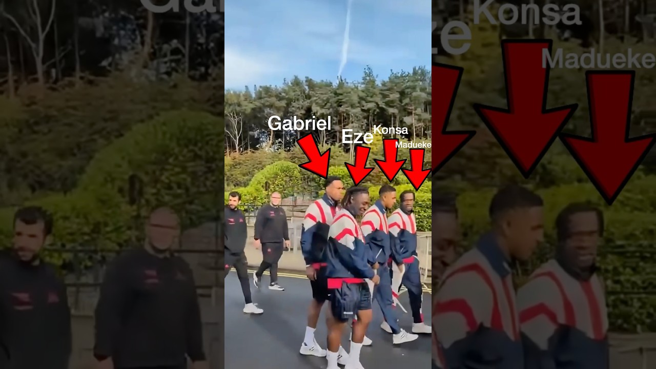 SUNDERLAND Vs ARSENAL: @arsenal Players SPOTTED during Pre match walk | Powered by chinkseyMEDIA