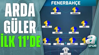 Kayserispor - Fenerbahçe Maçının İlk 11Leri Belli Oldu A Spor Takım Oyunu 04032023