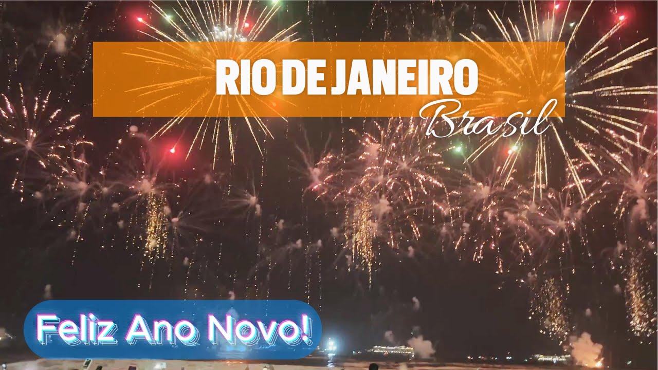 Vlog 7 - Réveillon no Rio de Janeiro! Feliz 2026!