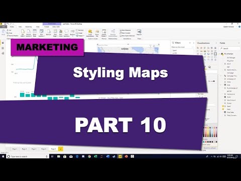 Power BI Course for Beginners ( Part 10 Styling Maps)