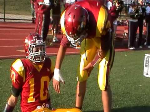 2010 CT HS Football Clips: Pat Mulligan's 91-yard kickoff return vs. New Canaan