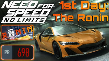 [Need For Speed: No Limits] Ronin - 1st Day: The Ronin