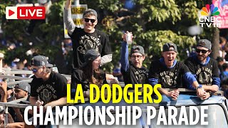 Dodgers Parade LIVE: Thousands Descend on Downtown LA for Dodgers Victory Parade, Celebration | N18G
