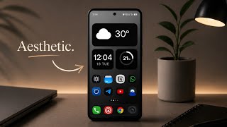 Best Minimal & Aesthetic Android Home Screen Setup ✨📱