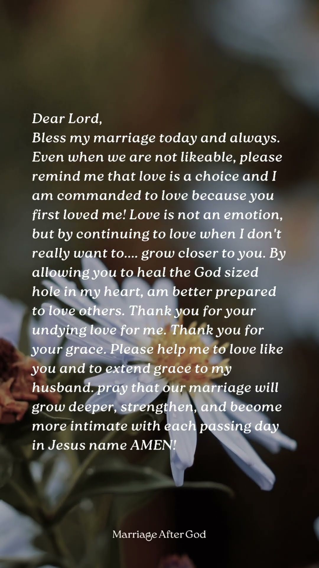 Marriage Prayer — YouTube