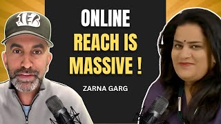 Zarna Garg On Her ONLINE Reach | What Do You Bring To The Table Podcast