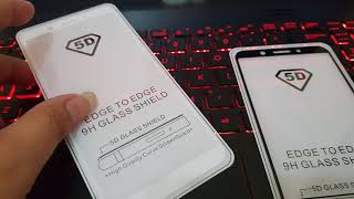 TEMPERED GLASS FULL 5D OPPO A83 #NEW screenshot 5
