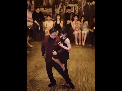 Tango Performance by Meng Wang and Miranda Xu in Shenzhen China Nov 2021 妖精王萌探戈表演