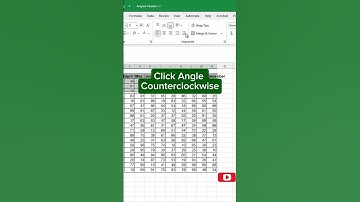 Create Angled Headers in Excel #excel #spreadsheetmagic #exceltricks #excelspreadsheet