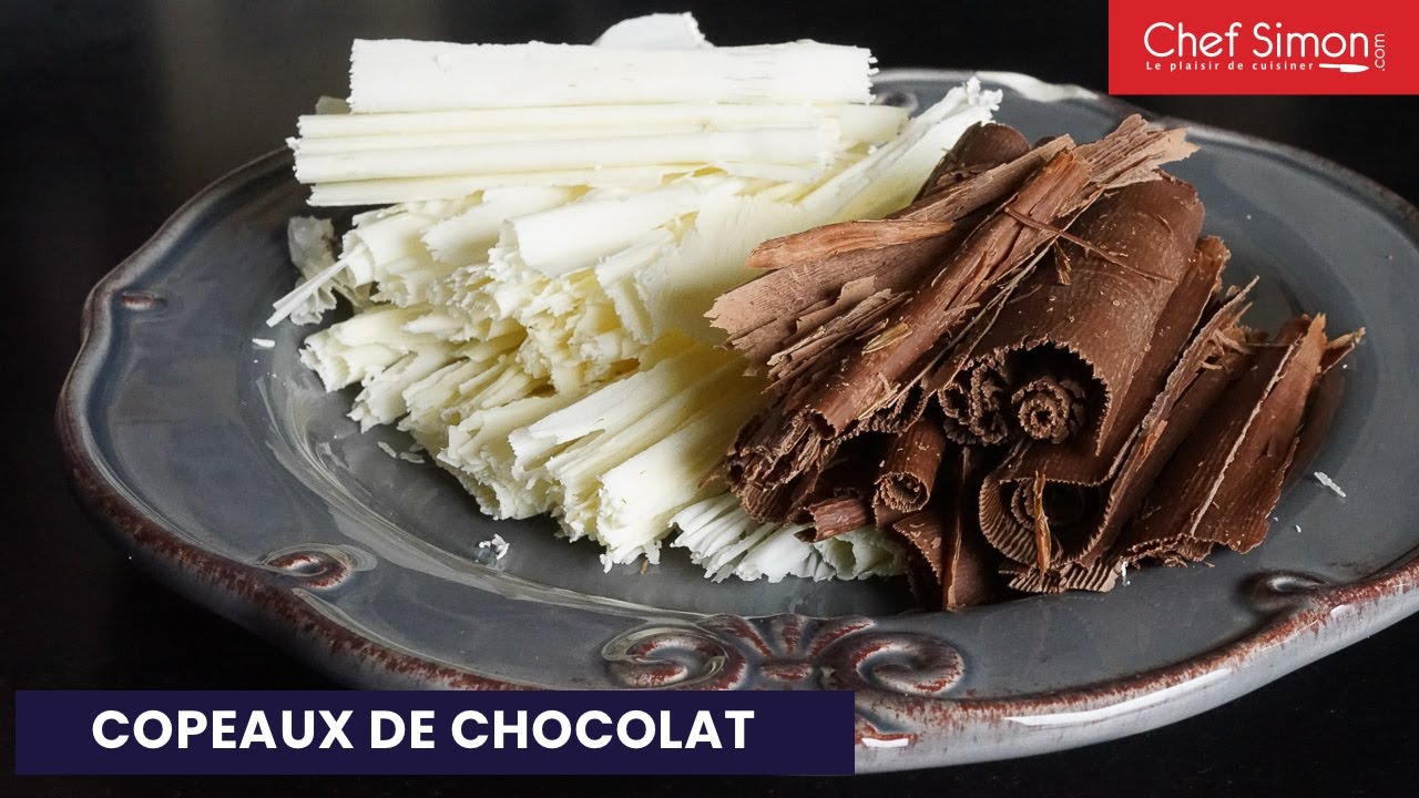 Comment faire des copeaux de chocolat ?