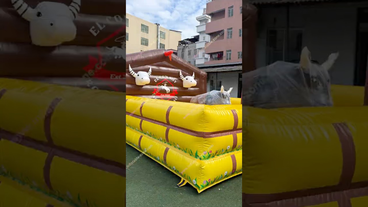 Inflatable Sports Games Hire Rodeo Bull Inflatable Electronic Bull Mechanical Bull 