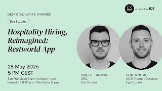 Hospitality Hiring, Reimagined: Restworld App | Deep Dive Award Winners: Eye Studios