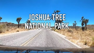 Joshua Tree National Park Scenic Drive in 4K