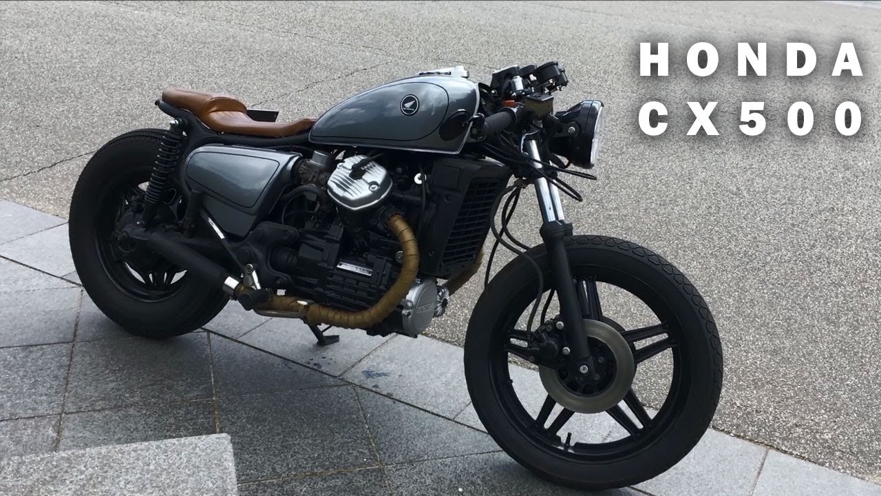 Honda Cx 500 C Caferacer Scrambler Brat Build From 1981 Youtube