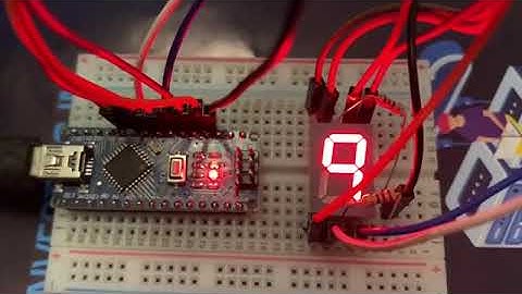 Arduino Nano Seven Segment (7 Segment) Display Counter